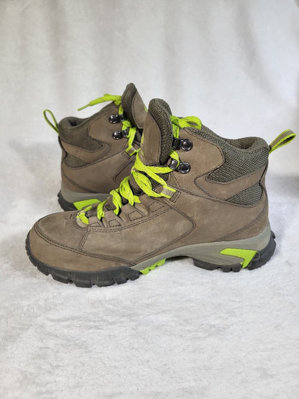 Vasque Talus Trek Ultradry Boots Womens 8.5 Brown Leather 7423M - Vibram - Picture 4 of 9